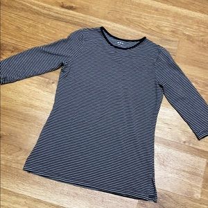 3 Dot Striped Tee
